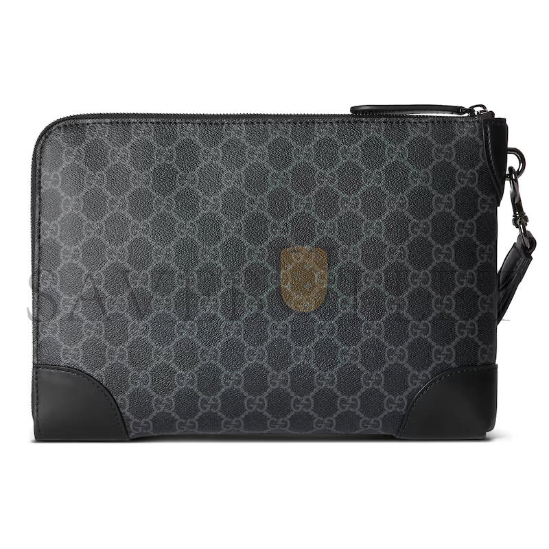 GUCCI GG EMBLEM SMALL BUSINESS CASE 821156 (30*21*3cm)
